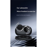 On Ear Headphones Bluetooth 5.2, Noise Cancelling Open Ear Headphones Wireless, Water-Drop Shaped V1192-AZ-W-4787