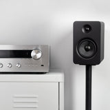 Kanto YU Passive 5.25" Speakers with 1" Silk Dome Tweeter and 5.25" Kevlar Woofer - Black, Pair V398-KO-YUP6