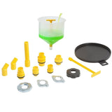15PCS Coolant Funnel Kit - Universal Radiator Filling Funnels with Adapters V1192-GMCS-1016-004