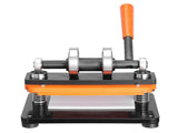 Leather Cutting Machine, 7.1 x 3.9 in Embossing Plate Manual Die Cutter, 0.47 in Pressure Stroke V952-SDSLPGYHJ18XT44PEV0