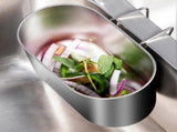 Stainless steel sink drain strainer basket, multifunctional waste filter for kitchen and bathroom, V1189-LC-LY-00015