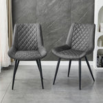 Tyler Fabric Chair - Grey V411-BSFTYFACG2