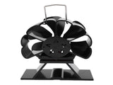 Wood Stove Fan Aluminum Alloy Portable Heat Powered Thermal Fan with Overheating Protection for V1294-YM0901-3114250082011