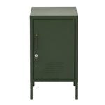 Artiss Bedside Table Metal Cabinet - Green AI-LOCKER-SH-GN