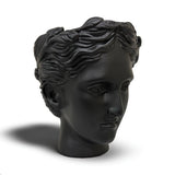 Urban Attitude Venus Head Planter - Matte Black V398-UA-UT260609BLK