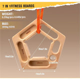 Vertical - Hang Holds, Finger Strengthener, Pull-up Grip Arm Training Portable Finger Board Rock V1192-AZ-W-2954