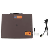 Chicken Coop Heater Brown Manual Control 150W 4 Modes Digital Display Timer Function Anti Dumping V1294-YM0901-3111230302811