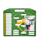 Magnetic Baseball Lineup Board for Coaches Softball Cards Marker Boards Coaching Accessories V1192-AZ-W-22805