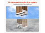 6x6 Post Base 10 Pcs, Inner Size 5.49x5.57inch/139.5x141.5mm Concrete Post Anchor, Heavy-Duty V952-HNTJZ66YC10JO06CH001V0