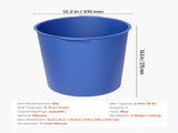 18.9L Bucket Liner for Mix, Reusable Silicone Mortar Bucket Liner for Thinset Paint V952-HNTJBTFYCXTN39KGL001V0