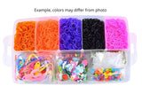 28,000 Pieces Super Large Loom Bands Kit with Accessories, Multi-Color V1237-ZY-506-0053