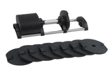 Powertrain Eon Dial Up 36KG Adjustable Dumbbell - Black DMB-B10-036-1