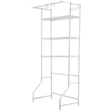 VEVOR Over Washer and Dryer Storage Shelf Single Row 3 Tiers Washer Rack White V952-LDXYJZJTJKDPTAU69001V0
