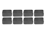8 Set Full Covered Bed Risers Anti Slip Stackable Furniture Risers for Cabinet Washing Machine Base V1294-YM0715-3117220135911