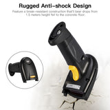Wireless Barcode Reader Handheld Laser Barcode Reader Both Bluetooth / USB compatible Laser Sca V1294-YM0722-XD02309