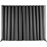VEVOR Room, 8 ft x 10 ft Portable Panel Room with Wheels Curtain V952-BLP196120INCHM4BSV0