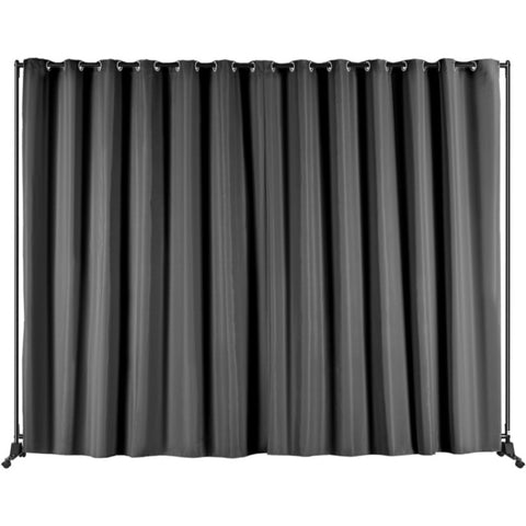 VEVOR Room, 8 ft x 10 ft Portable Panel Room with Wheels Curtain V952-BLP196120INCHM4BSV0