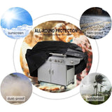 BBQ Cover Waterproof Windproof Fade Resistant Oxford Fabric Compatible with Weber and Brinkmann V1189-WXF-521-0001