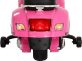 Kids Electric Ride On Car Motorcycle Motorbike Vespa Licensed GTS Pink RCAR-MBIKE-VESPA-PK