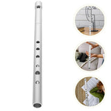 1Pc Aluminum Alloy Clarinet Silver Lightweight Portable Musical Instrument for Playing V1366-AZ2-W-17341