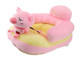 Baby Sofa Floor Support Seat Plush Cute Cartoon Animal Angle Adjustable Baby Learning to Sit V1294-YM0901-3116240001813