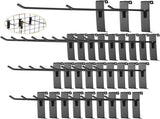 Gridwall Hooks 30 Pieces - 10/15/20cm - Iron - Black - Commercial Quality - Grid Wall Panels V1189-WXFBOL-8-1