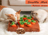 Carrot Dog Toy, Carrot Snuffle Mat for Dogs, Carrots Plush Toys, Carrots Enrichment Dog V1370-AZ4-06688