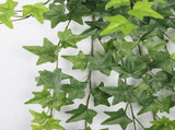 Artificial Sweetpotato Ivy Vine 97cm Length Fake Hanging Plant Wall Hanging Leaves Fade Resistant V1294-YM0901-3115240032811