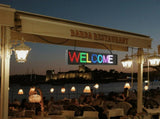Programmable LED Sign, P10 Full Color LED Scrolling Panel, DIY Custom Text Animation Pattern Display V952-XGSGDBZP40X8HVK5KV3
