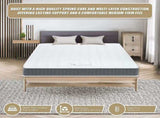 Double Memory Foam Mattress OEKO-TEX Textile & CertiPUR-US Certified Foam V63-930221