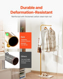 Coat Rack, Freestandings Rack Stand with Quartz Stone Base & 3 Round Hooks, Free Standing Hall V952-YMJ7ZXJSSCP0YCM56001V0