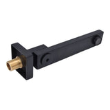 G1/2 Interface Brass Bathtub Faucet Wall Mounted Tub Faucet 180 Degree Adjustable Bathroom Shower V1294-YM0523-3112220004811