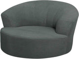1 Pack Swivel Barrel Chair Slipcover Stretch Soft Washable Furniture Protector for Round Club Accent V1189-LC-RY-00242