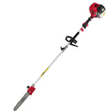 Giantz 62CC Pole Chainsaw Hedge Trimmer 12in Chain Saw 5.6m Long Reach Red PCAW-SXTO-OR2C-TM