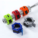 A pair of Olympic bar lock heads, plastic lock for barbell plates, 50MM V1192-DRO-0006