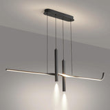 BAMDECOR A206 Modern Black Scandinavian Pendant Light Table Dining Room Living Room Pendant Lighting V255-BAM-A206-1.2-BLK