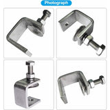 3 pcs 65Mm Heavy Duty 304 Stainless Steel C-Clamps, For Clamps, Pliers And Turnbuckles, Woodworking V1188-MS-227-2791