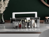 Bathroom Storage Cabinet Removable Dividers, Stackable Home Storage Organization Containers, Clear V1370-AZ4-18980