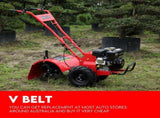 212CC Tiller Cultivator 4 Blades Rotating Tines Power Rotary Hoe Handheld V379-TILLRCTR007001