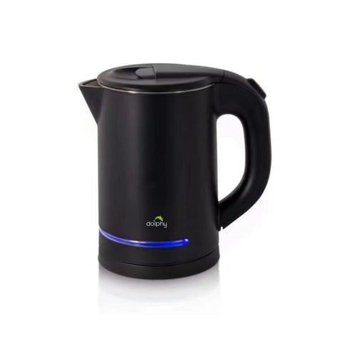 0.8L Electric Kettle Matt Black With Light Design V959-DKTL0046