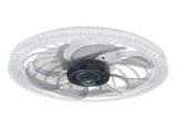 Ceiling Fan Light Bedroom Home E27LED Fan Light With Remote Control Speed and Brightness Adjustable V1294-YM0901-L6858W-1