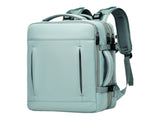 Green Expandable Travel Laptop Backpack with USB Charging Port - Waterproof Nylon Business Bag with V888-ELOSUNG45058