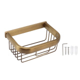 Wall Mount Tissue Holder Innovative Vintage Brass Bathroom Toilet Paper Holder for Kitchen Living V1294-YM0706-3112230045611