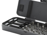 24 in 1 Ratchet Screwdriver Set Alloy Steel DIY Multi Bit Magnetic Drive Set with T Handle Carry V1294-YM0901-3114250021211