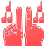 8pcs Red Foam Finger Sleeve for Cheerleaders and Sports Fans V1369-AZ3-W-17237