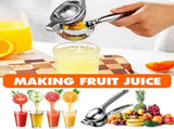 Handheld Lemon Squeezer, 2025 New Stainless Steel Lemon Lime Squeezer Citrus Juicer, Upgrade Heavy V1258-DP02-C-2524