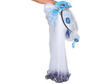Bait Net American Style Aluminum Ring Monofilament Manual Lightweight Throw Cast Net for Sea Pool V1294-YM0523-3111210383111