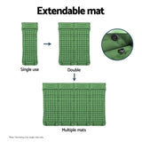 Weisshorn Self Inflating Mattress Camping Sleeping Mat Air Bed Pad Single Pillow CAMP-C-MAT-INF-BEE-S-GN