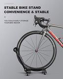 Bike Stand Foldable Portable- Rockbros Aluminum Alloy Light Weight 1.6gk Garage House Shed Bike V382-RBBIKESTANDFOLD
