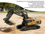 2.4G Remote Control Excavator Alloy Excavator Model Engineering Car Remote Control Car Boy Girl V1102-HEWJ-001